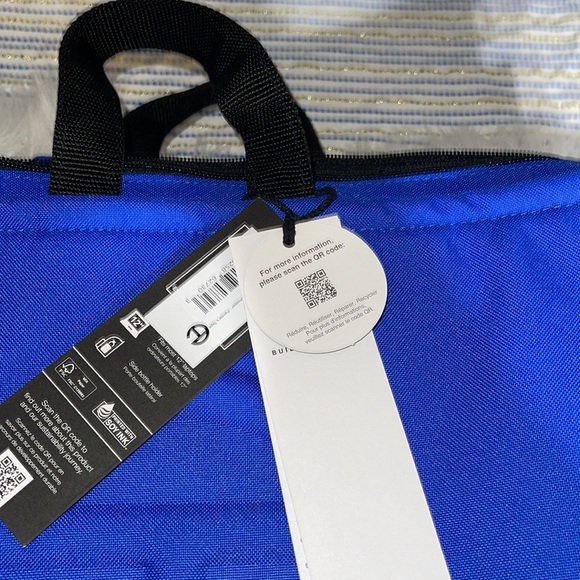 🥳🥳HOST PICK- Telfar x Eastpak Medium Backpack Carry On Shopper Bag Blue NWT - Picture 12 of 12